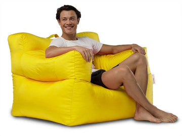 Big Bob Bean Bag Arm Chair yellow