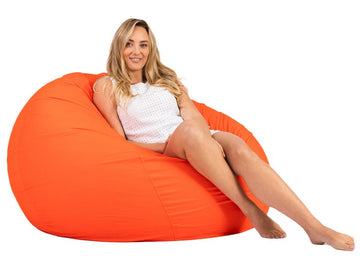 Coco Cotton Bean Bag 112CM Orange