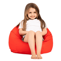 Coco Kids Bean Bag 60cm red