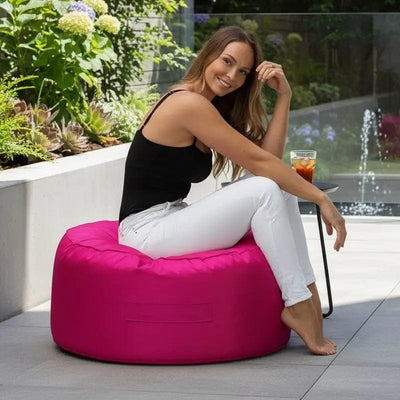 Round Outdoor Ottomans
